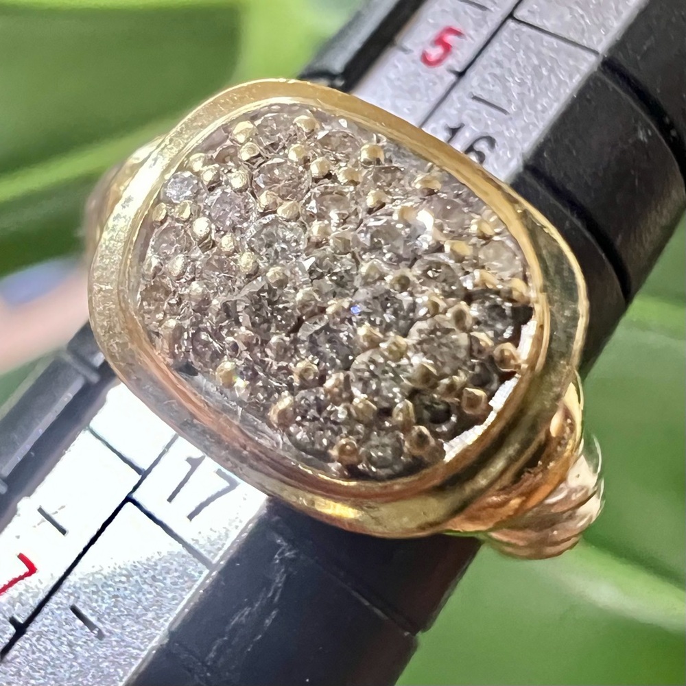 ❤️ David Yurman Noblesse Ring with Diamonds Sz 6 - Picture 2 of 12